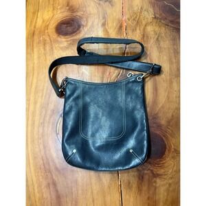 Vintage Longchamp Leather Bag Purse Shoulder Messenger Crossbody Y4-18